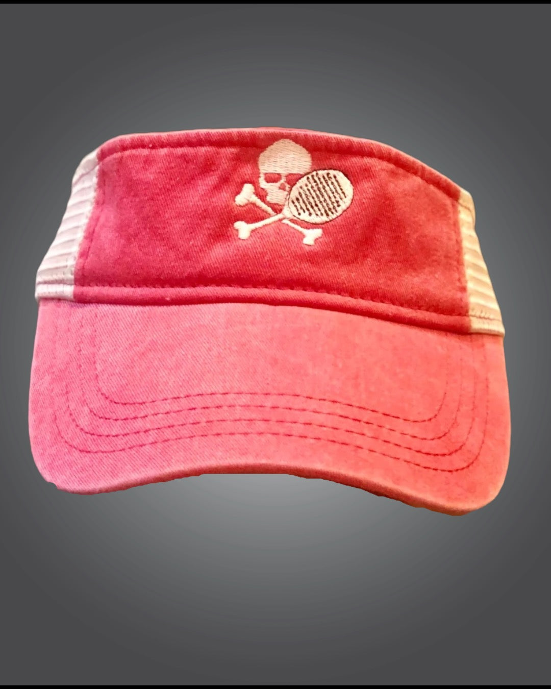 Midnight "SKULL N PADDLE" Fader Visor (multiple colors)