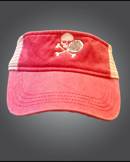 Midnight "SKULL N PADDLE" Fader Visor (multiple colors)
