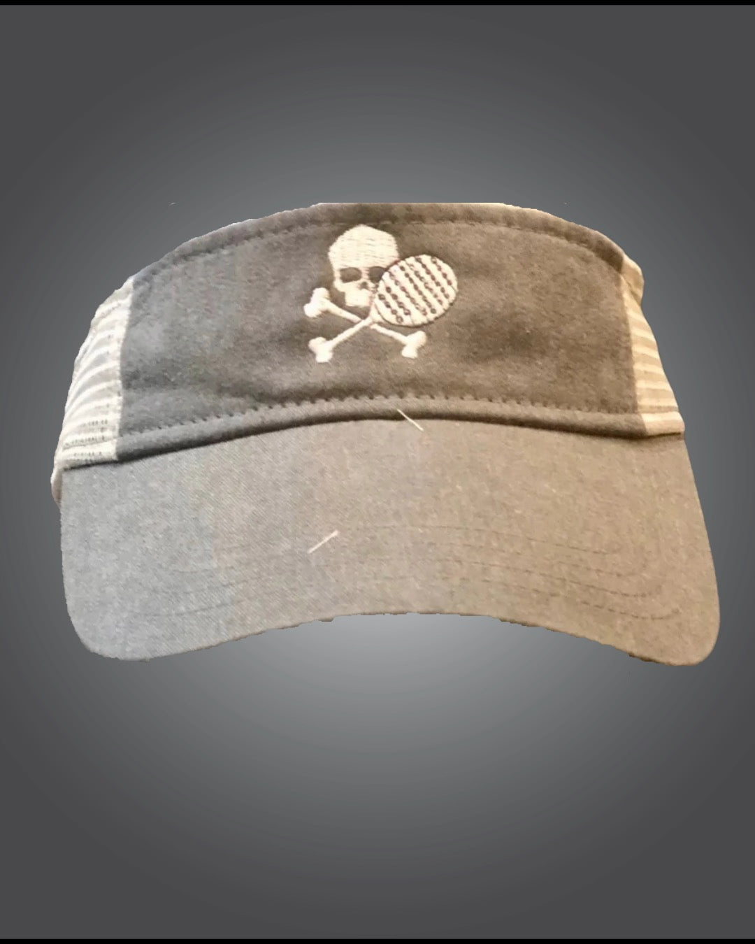 Midnight "SKULL N PADDLE" Fader Visor (multiple colors)