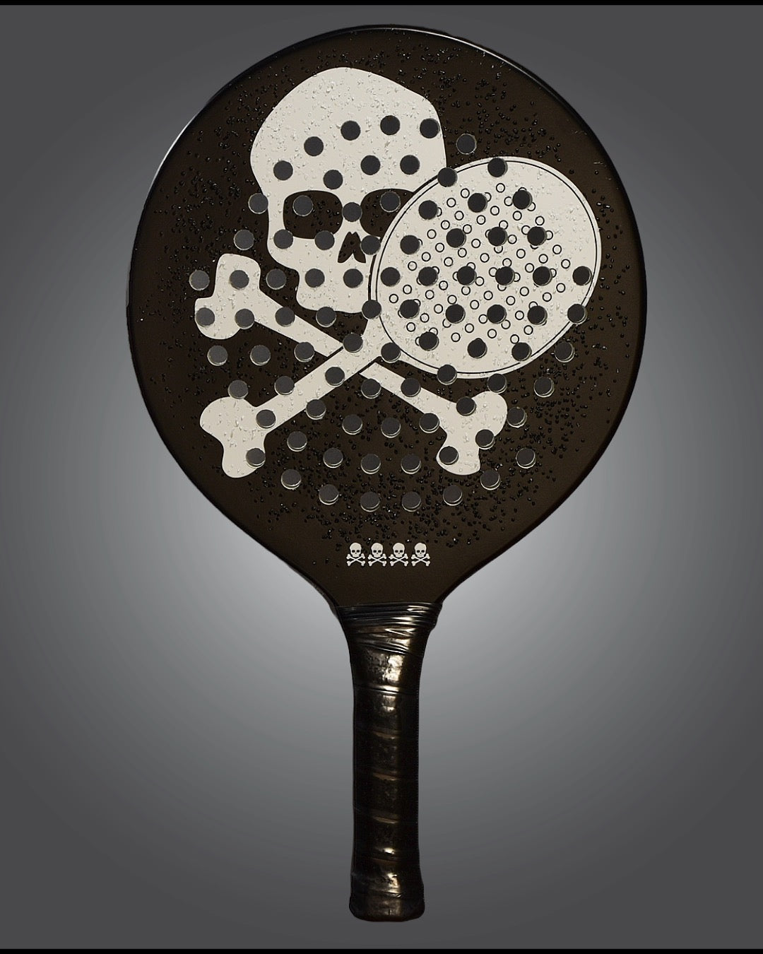 MIDNIGHT BRAND PADDLE - MATTE BLACK with WHITE LOGO