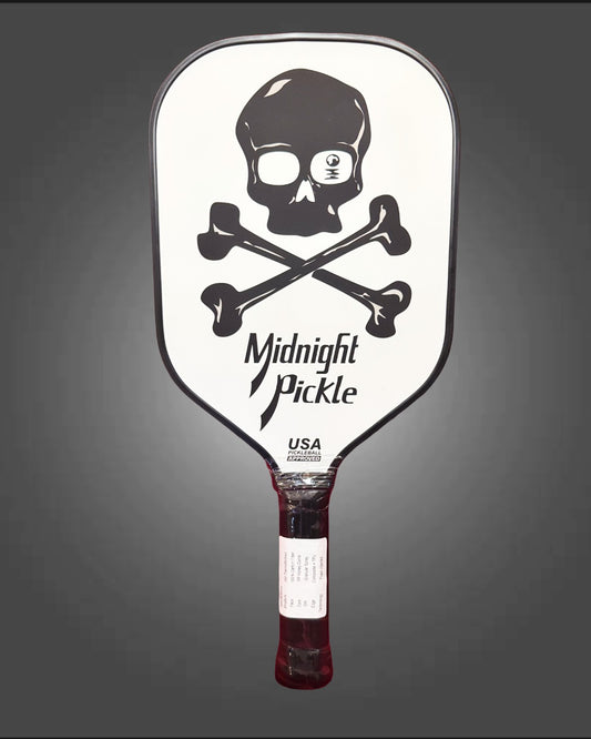 NEW 2026 Midnight ELITE - Honeycomb Core Pickle Paddle - White