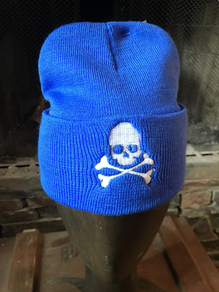 Midnight Shorty Skull Cap - Blue