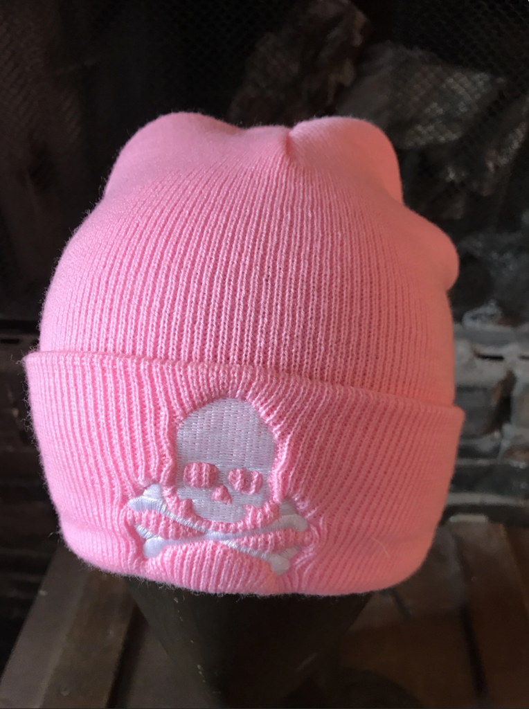 Midnight Shorty Skull Cap - Pink
